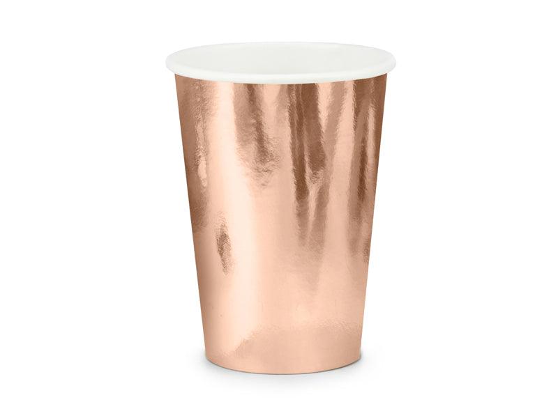 Becher, roségold, 220ml (1 VPE / 6 Stk.) - FeierGlanz